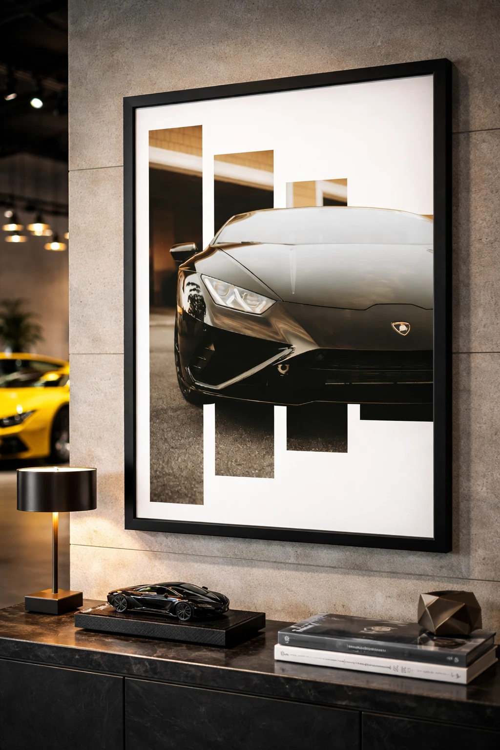 Lamborghini Süper Spor Duvar Tablosu 2. Fotoğraf