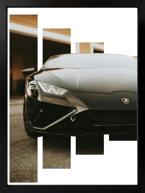 Lamborghini Süper Spor Duvar Tablosu