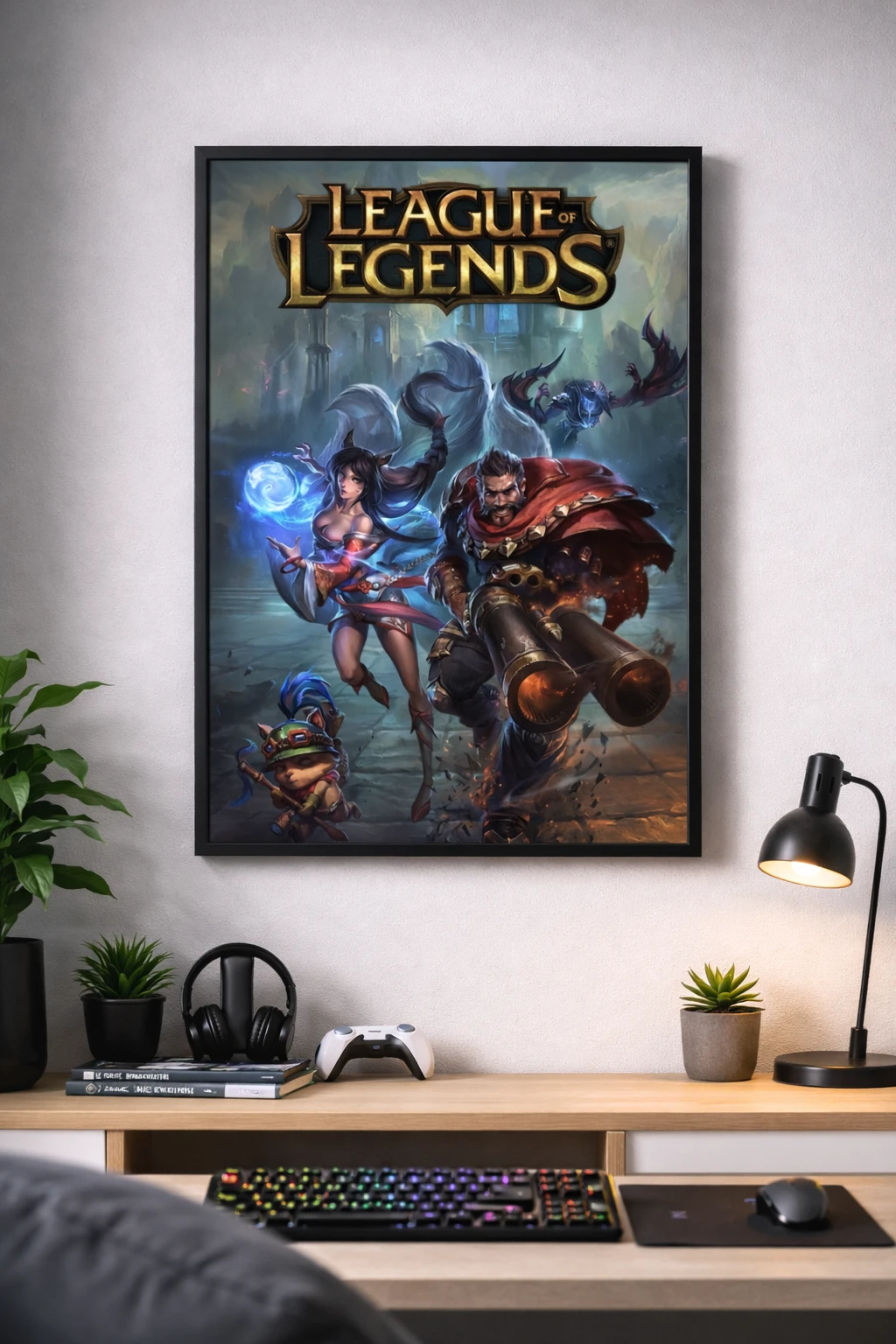 League of Legends Poster Duvar Tablosu 2. Fotoğraf