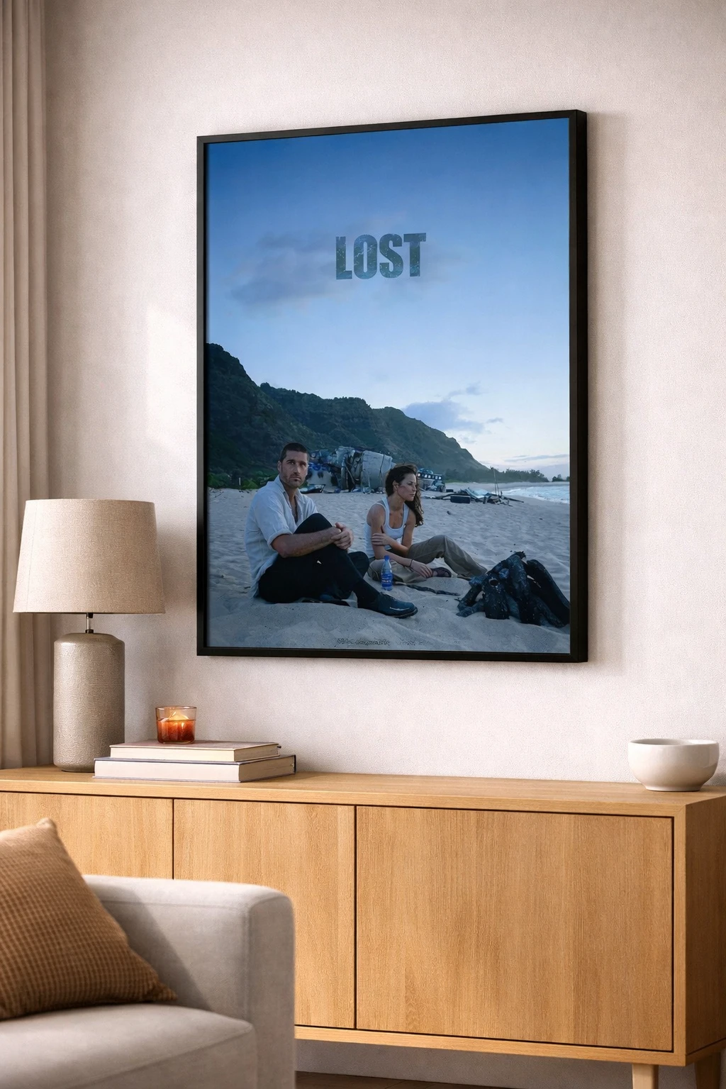 Lost Manzara Duvar Tablosu 2. Fotoğraf