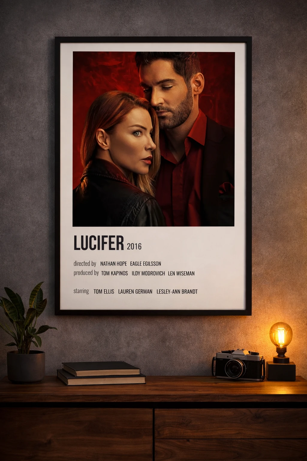 Lucifer Duvar Tablosu 2. Fotoğraf
