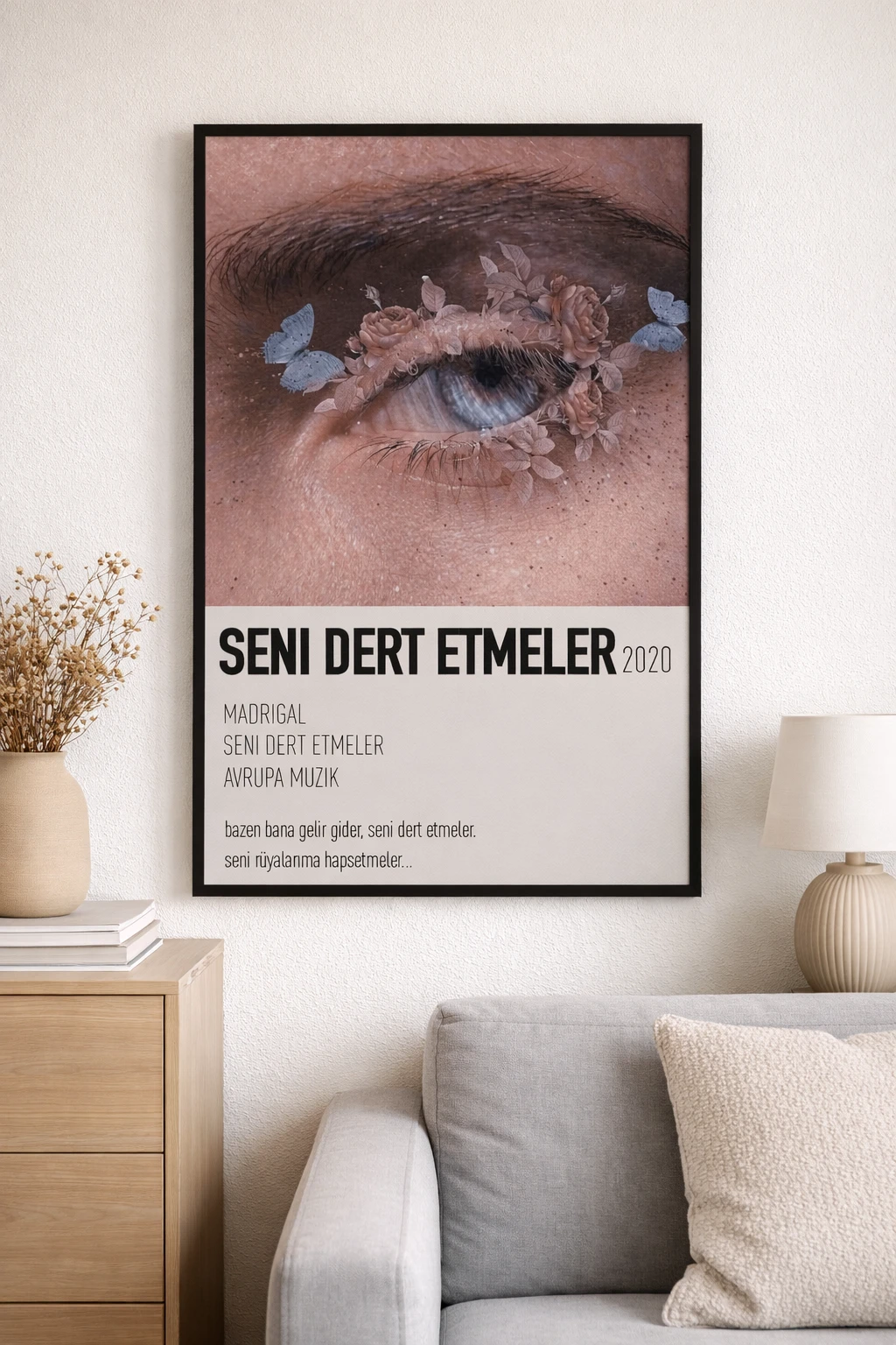 Madrigal - Seni Dert Etmeler Duvar Tablosu 2. Fotoğraf
