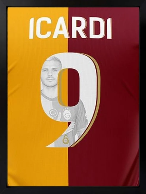 Mauro Icardi 9 Duvar Tablosu 1. Fotoğraf