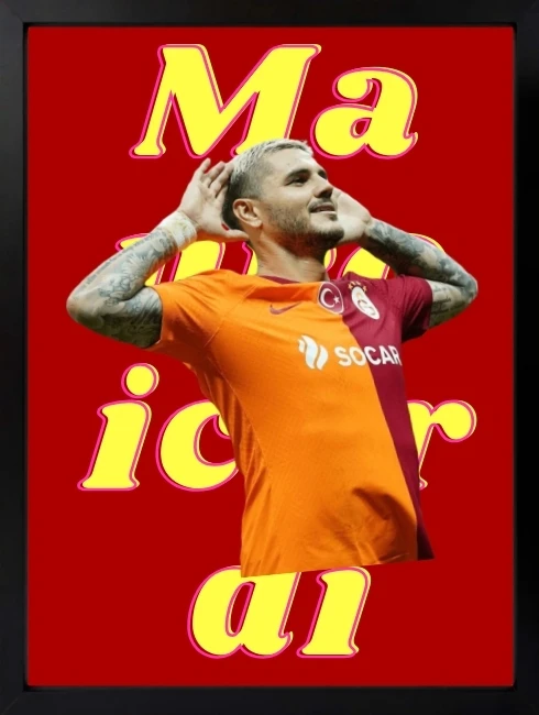 Mauro Icardi Duvar Tablosu 1. Fotoğraf
