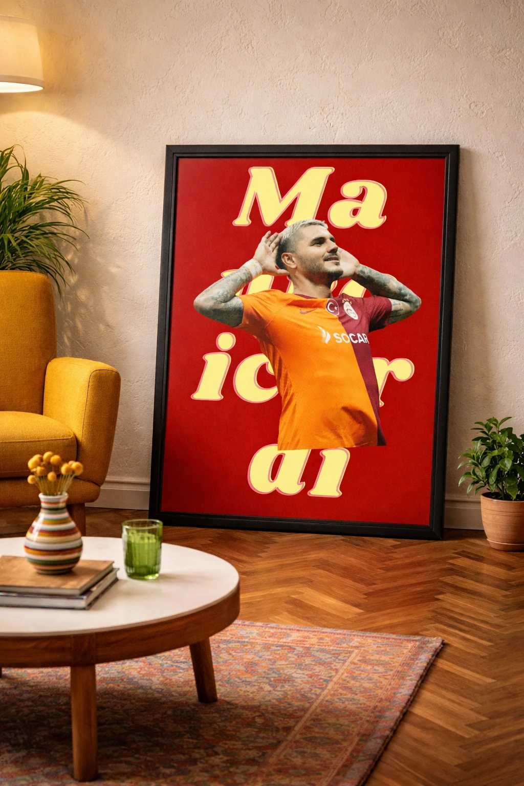 Mauro Icardi Duvar Tablosu 2. Fotoğraf