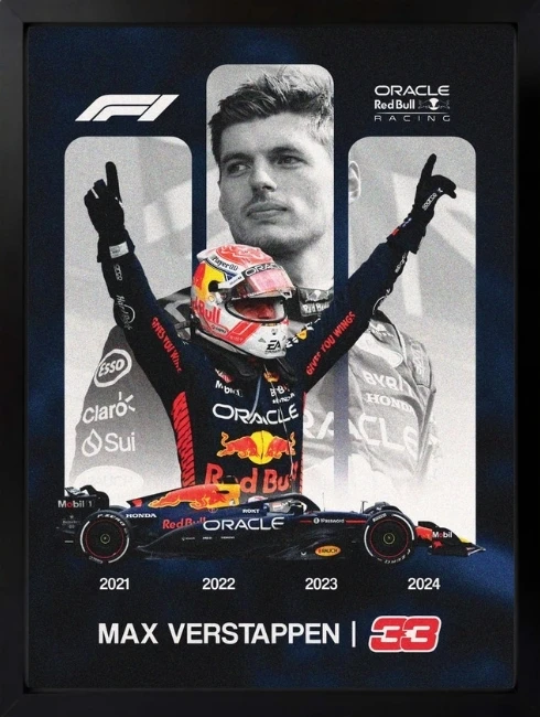 Max Verstappen F1 Duvar Tablosu 1. Fotoğraf