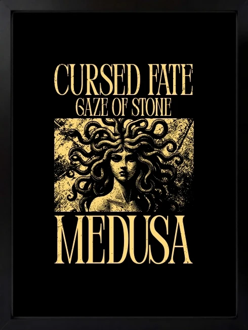 Medusa Duvar Tablosu 1. Fotoğraf