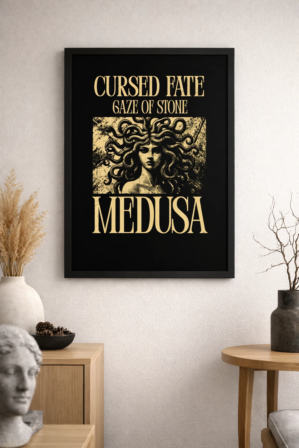 Medusa Duvar Tablosu 2. Fotoğraf