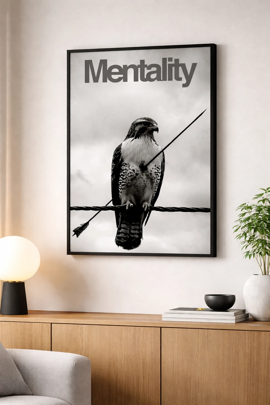Mentality Motivasyon Duvar Tablosu 2. Fotoğraf