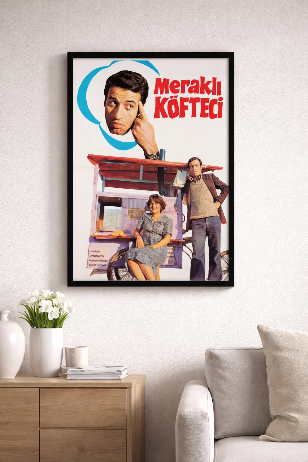 Meraklı Köfteci Duvar Tablosu 2. Fotoğraf