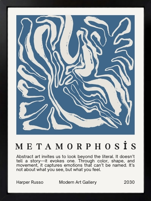 Metamorphosis Duvar Tablosu 1. Fotoğraf
