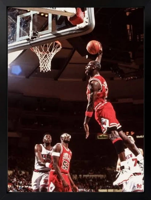 Michael Jordan Smaç Duvar Tablosu 2 1. Fotoğraf