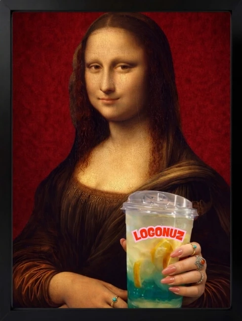 Mona Coffee Art Duvar Tablosu 1. Fotoğraf