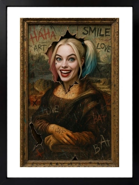 Mona Quinn Modern Mixart Duvar Tablosu 1. Fotoğraf