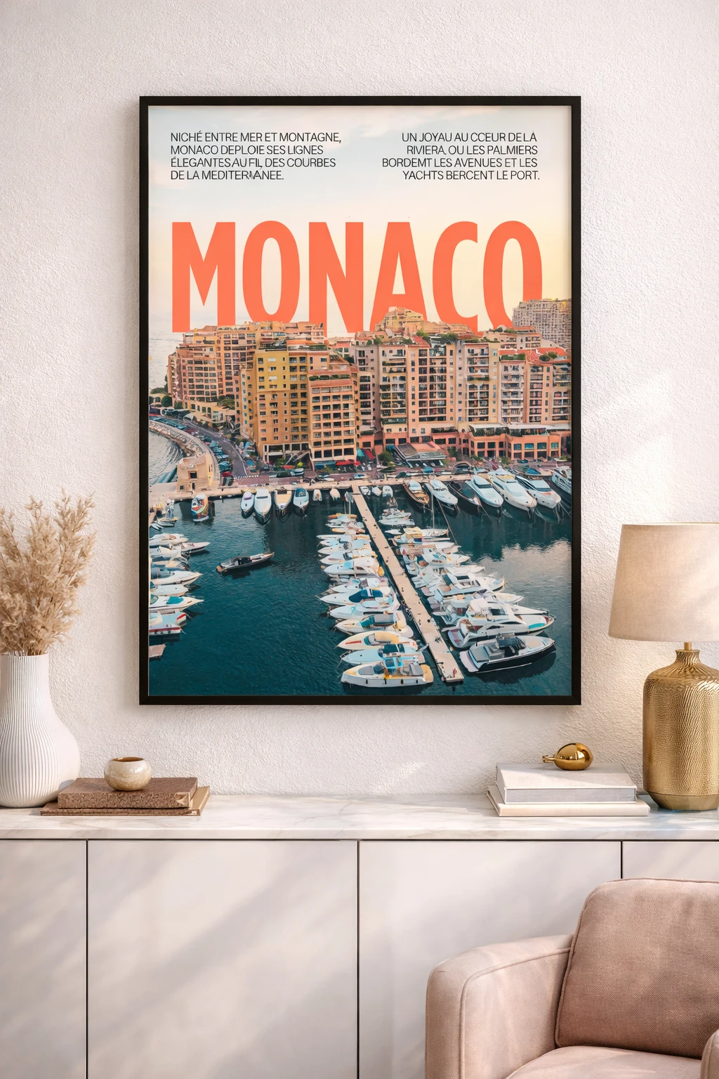 Monaco Duvar Tablosu 1. Fotoğraf