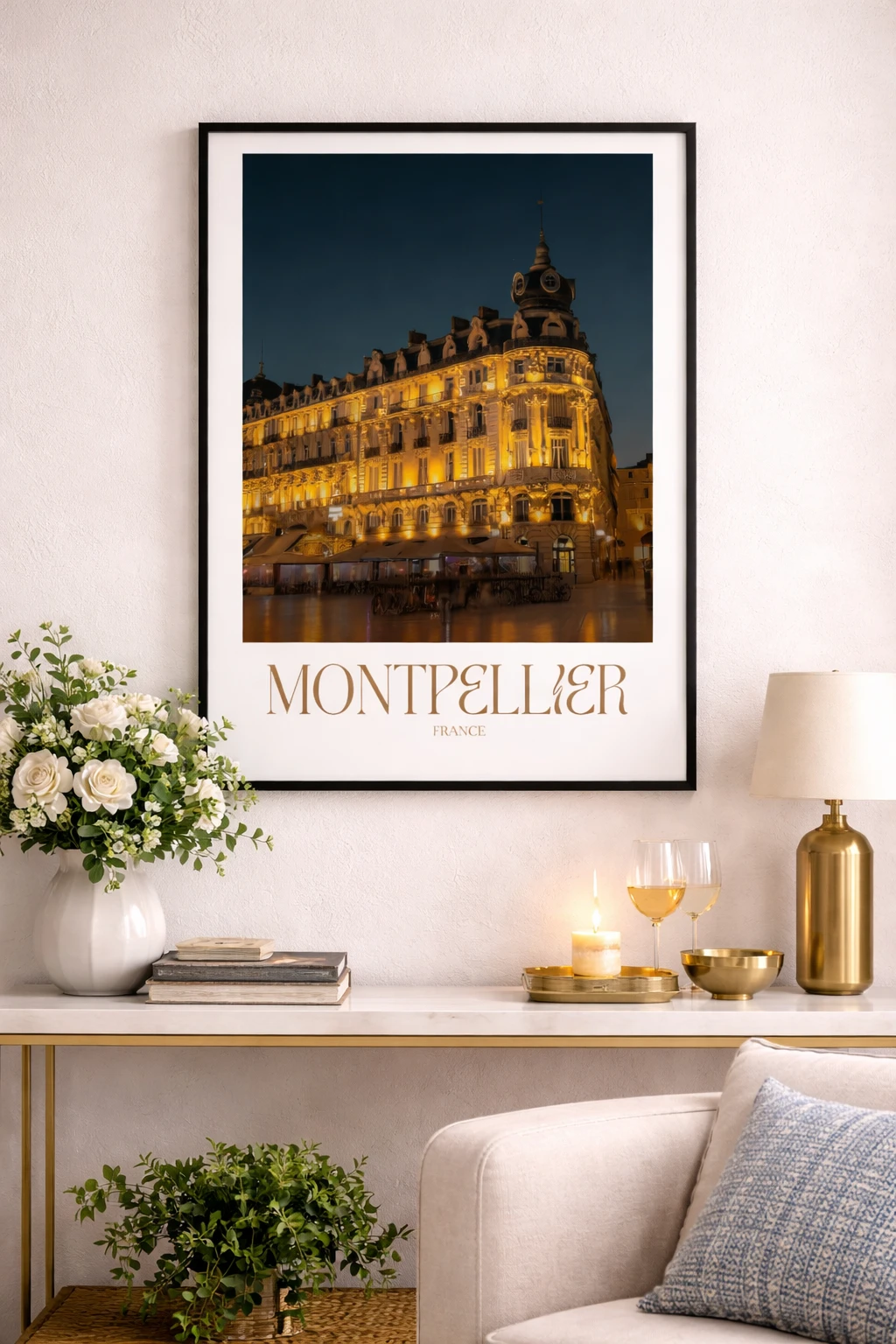Montpellier Duvar Tablosu 1. Fotoğraf