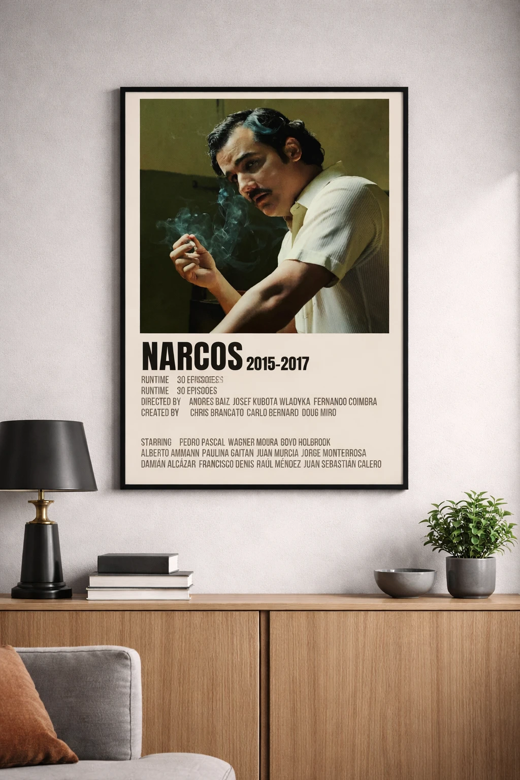Narcos Duvar Tablosu 2. Fotoğraf