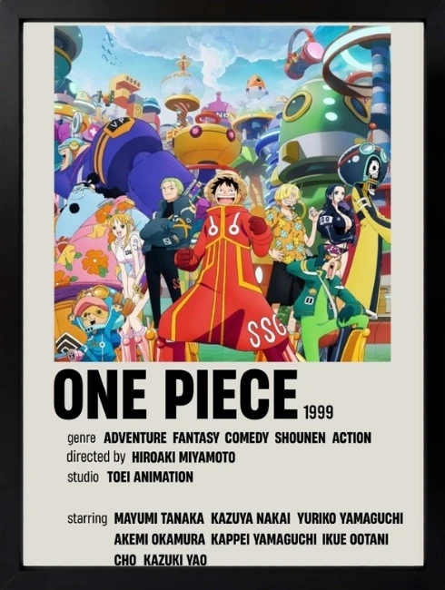 One Piece Duvar Tablosu 1. Fotoğraf