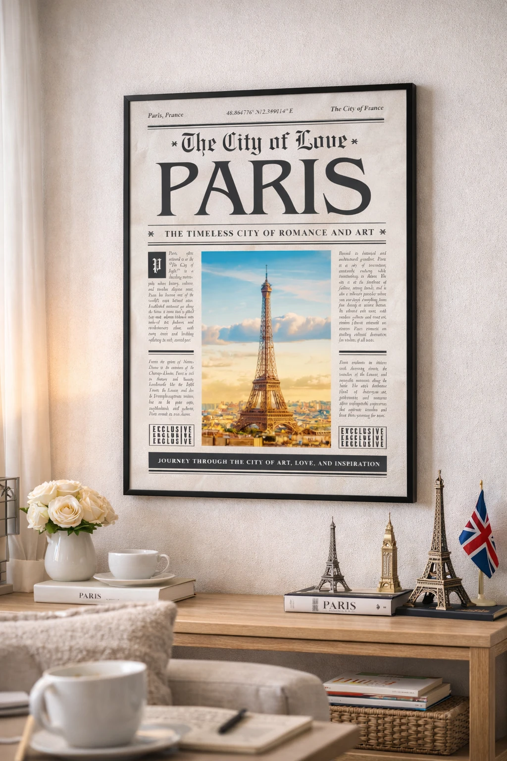 Paris Duvar Tablosu 1. Fotoğraf