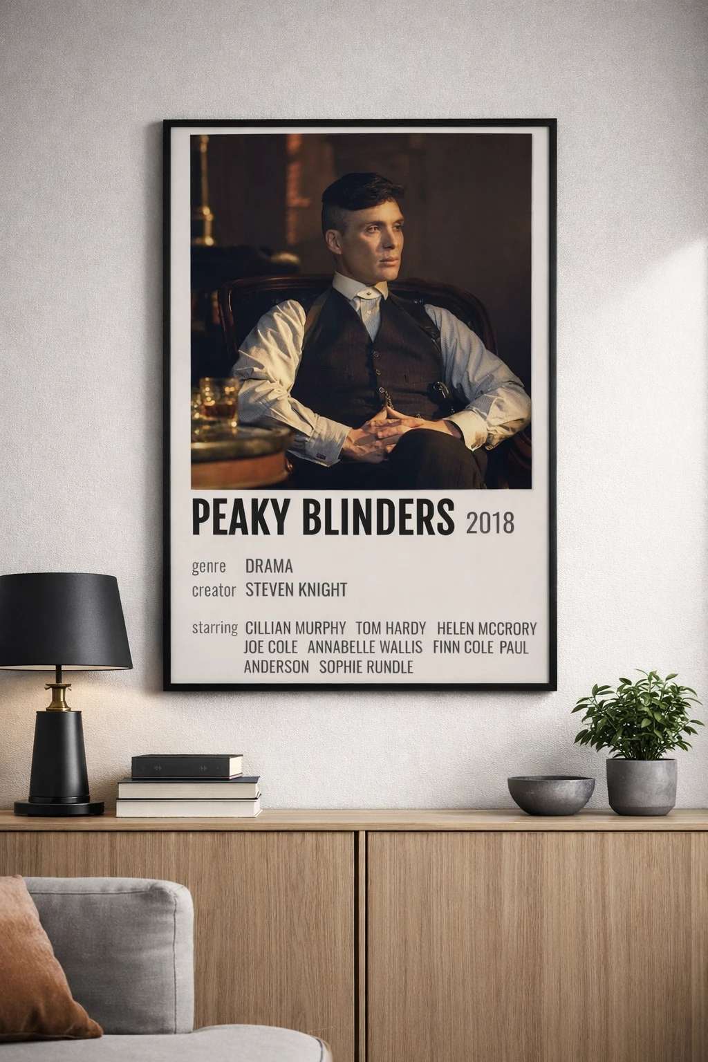 Peaky Blinders Poster Duvar Tablosu 2. Fotoğraf