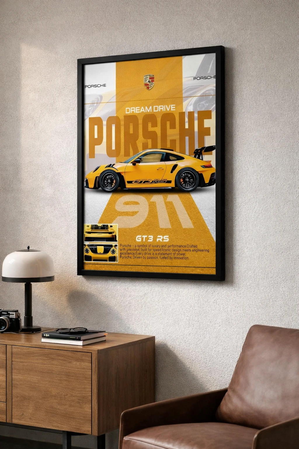 Porsche 911 GT3 RS Duvar Tablosu