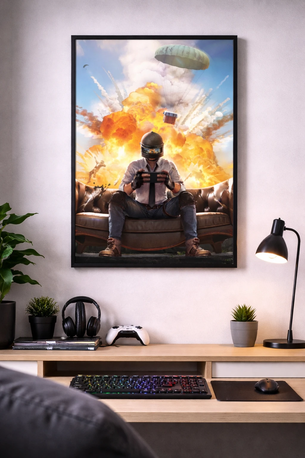 PUBG Patlama Duvar Tablosu 2. Fotoğraf
