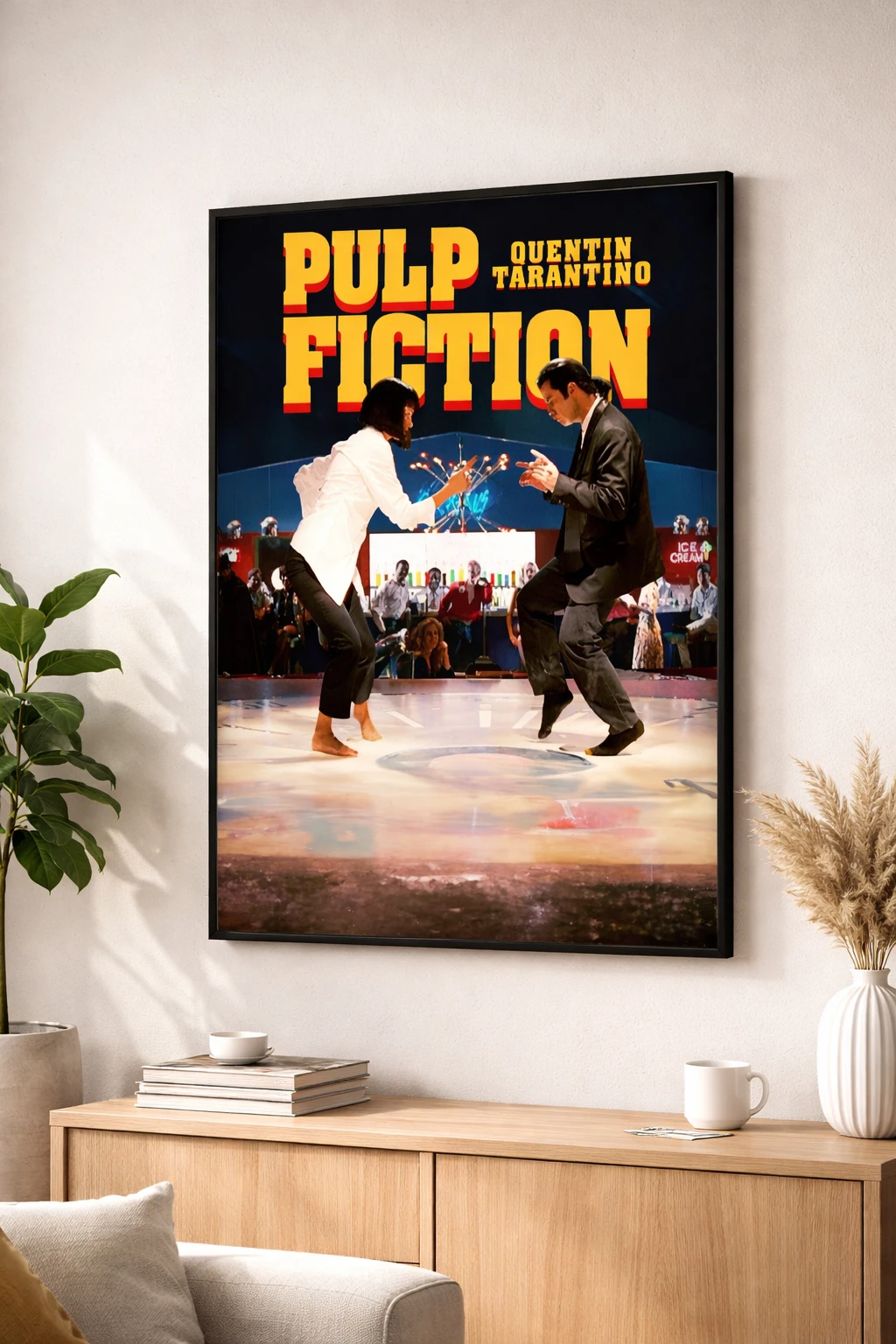 Pulp Fiction Duvar Tablosu 2. Fotoğraf