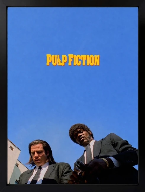 Pulp Fiction Minimal Duvar Tablosu 1. Fotoğraf
