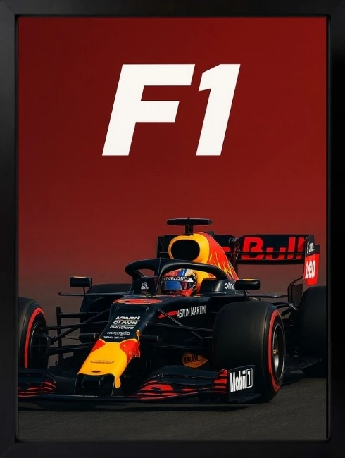 Red Bull Racing F1 Duvar Tablosu 1. Fotoğraf