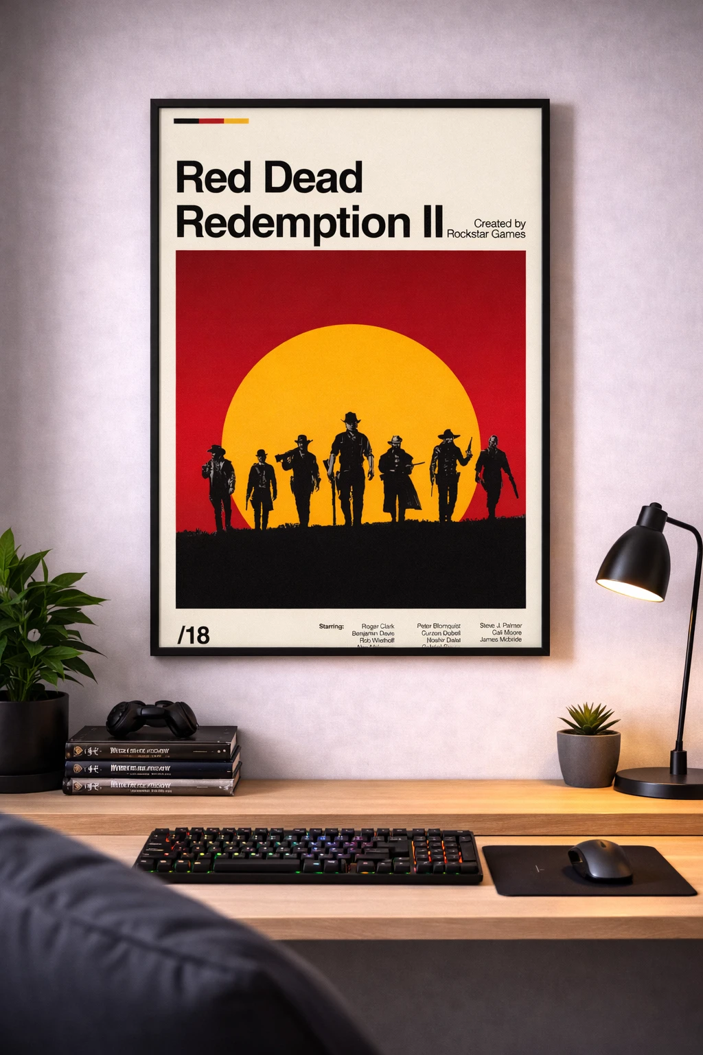 Red Dead Redemption 2 Duvar Tablosu 2. Fotoğraf