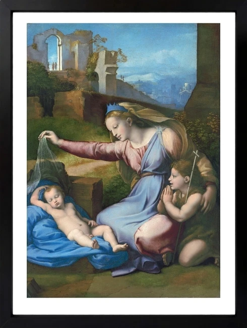 The Rest on the Flight into Egypt Duvar Tablosu 1. Fotoğraf