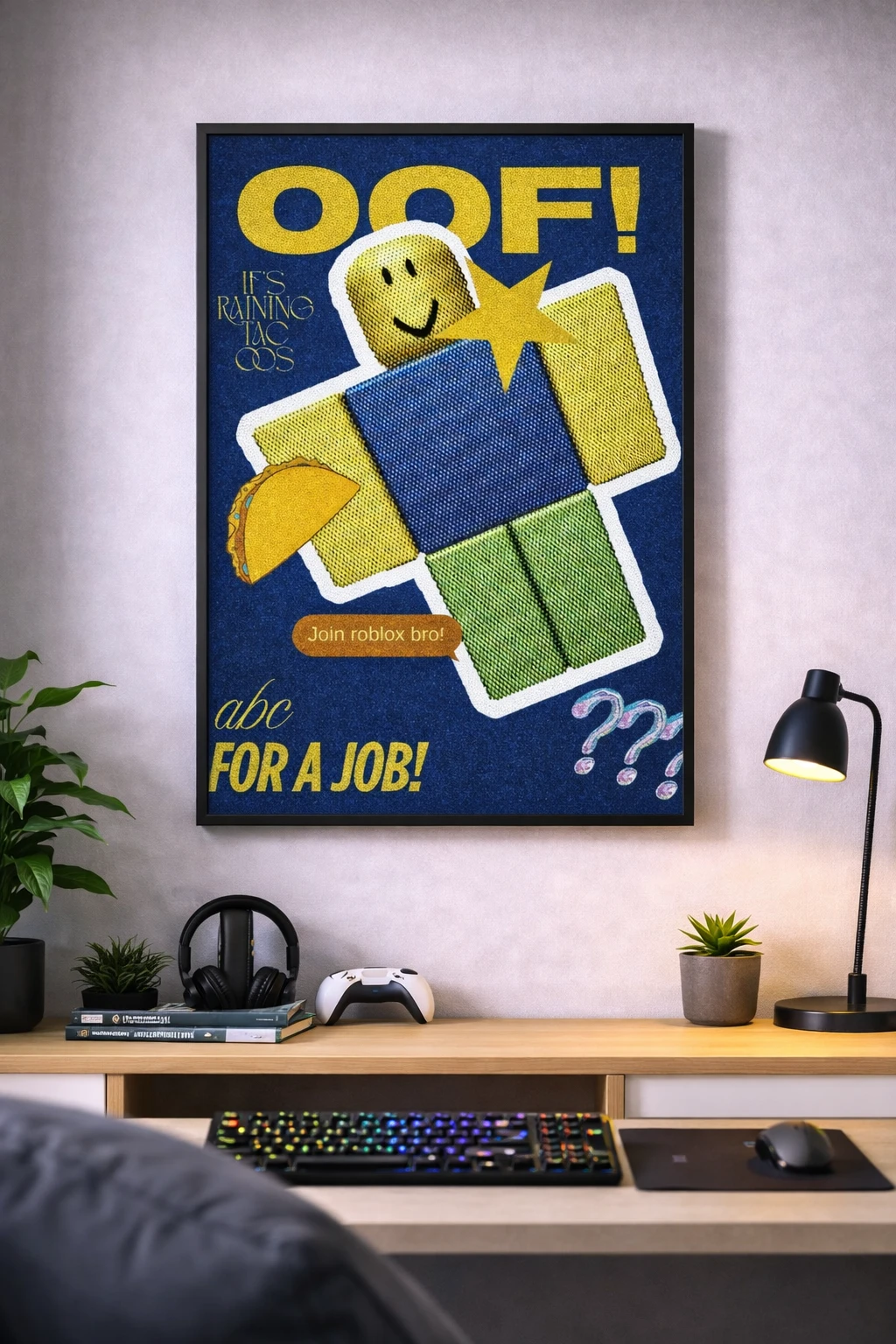 Roblox OOF Duvar Tablosu 2. Fotoğraf