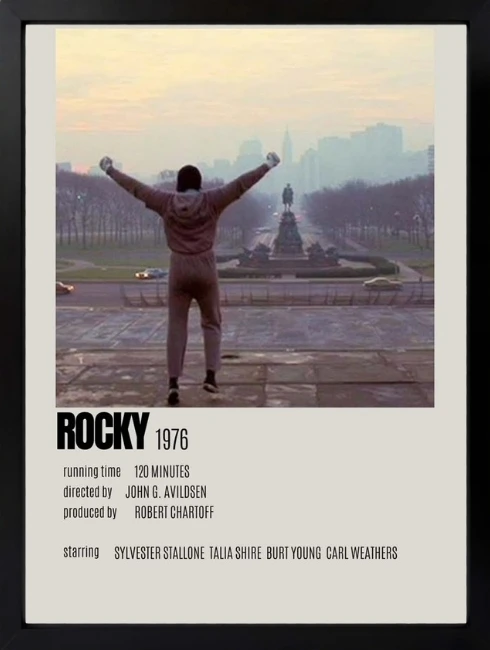 Rocky Duvar Tablosu 1. Fotoğraf