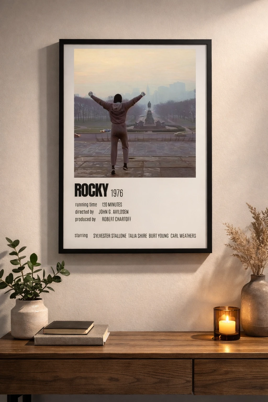 Rocky Duvar Tablosu 2. Fotoğraf