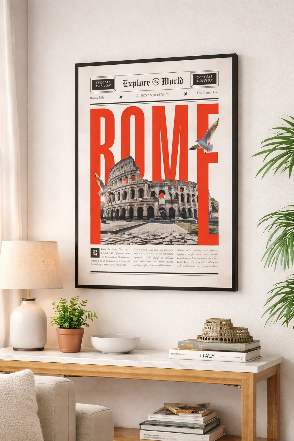 Roma Duvar Tablosu 1. Fotoğraf