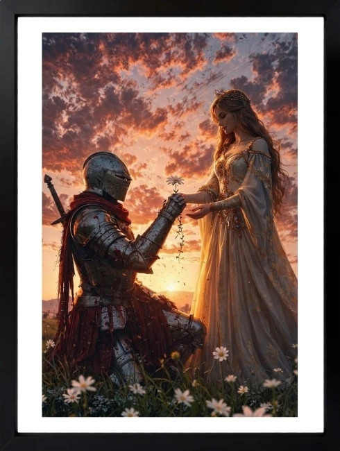 Romantik Klasik Duvar Tablosu 1. Fotoğraf