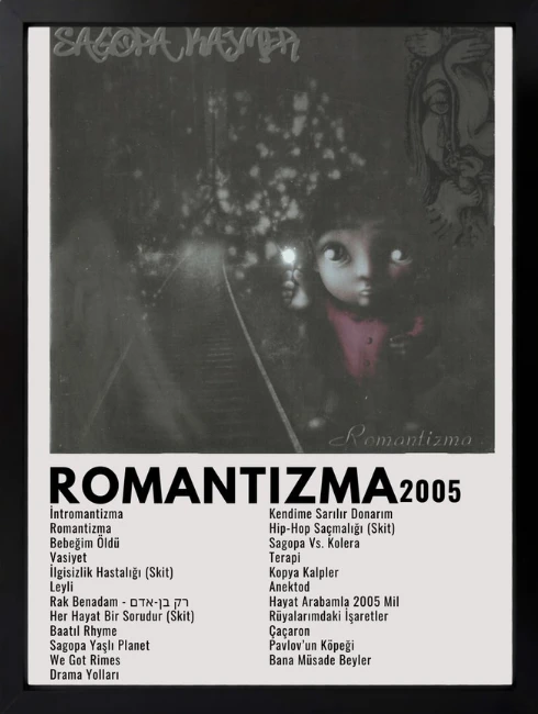 Sagopa - Romantizma Duvar Tablosu 1. Fotoğraf