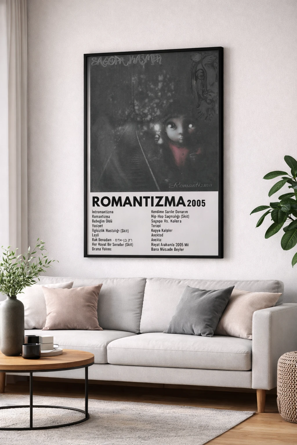 Sagopa - Romantizma Duvar Tablosu 2. Fotoğraf