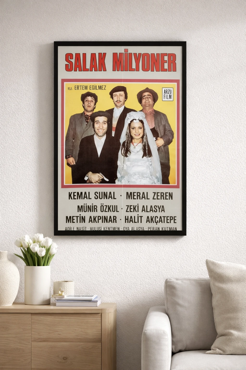 Salak Milyoner Duvar Tablosu 2. Fotoğraf