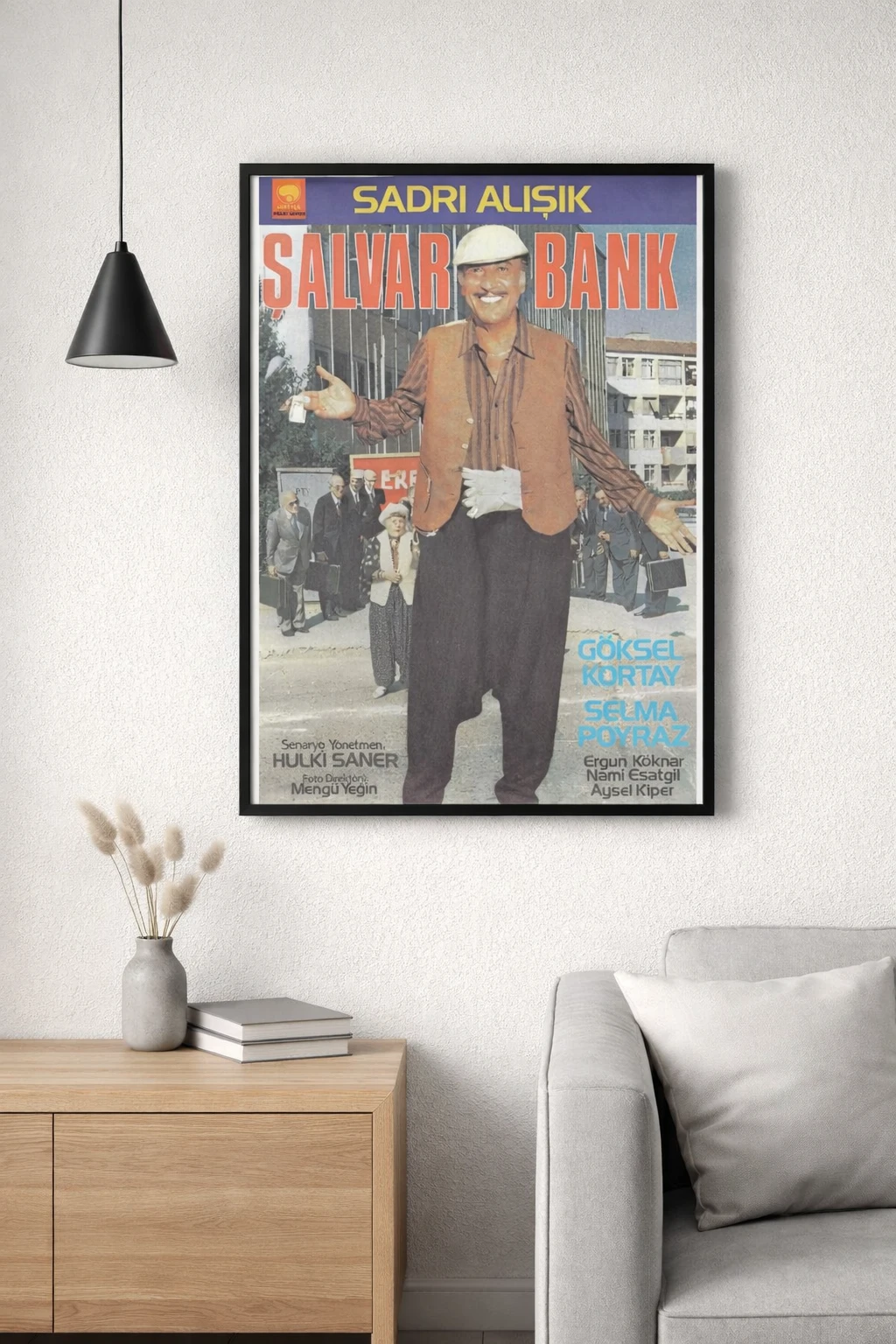 Şalvar Bank Duvar Tablosu 2. Fotoğraf