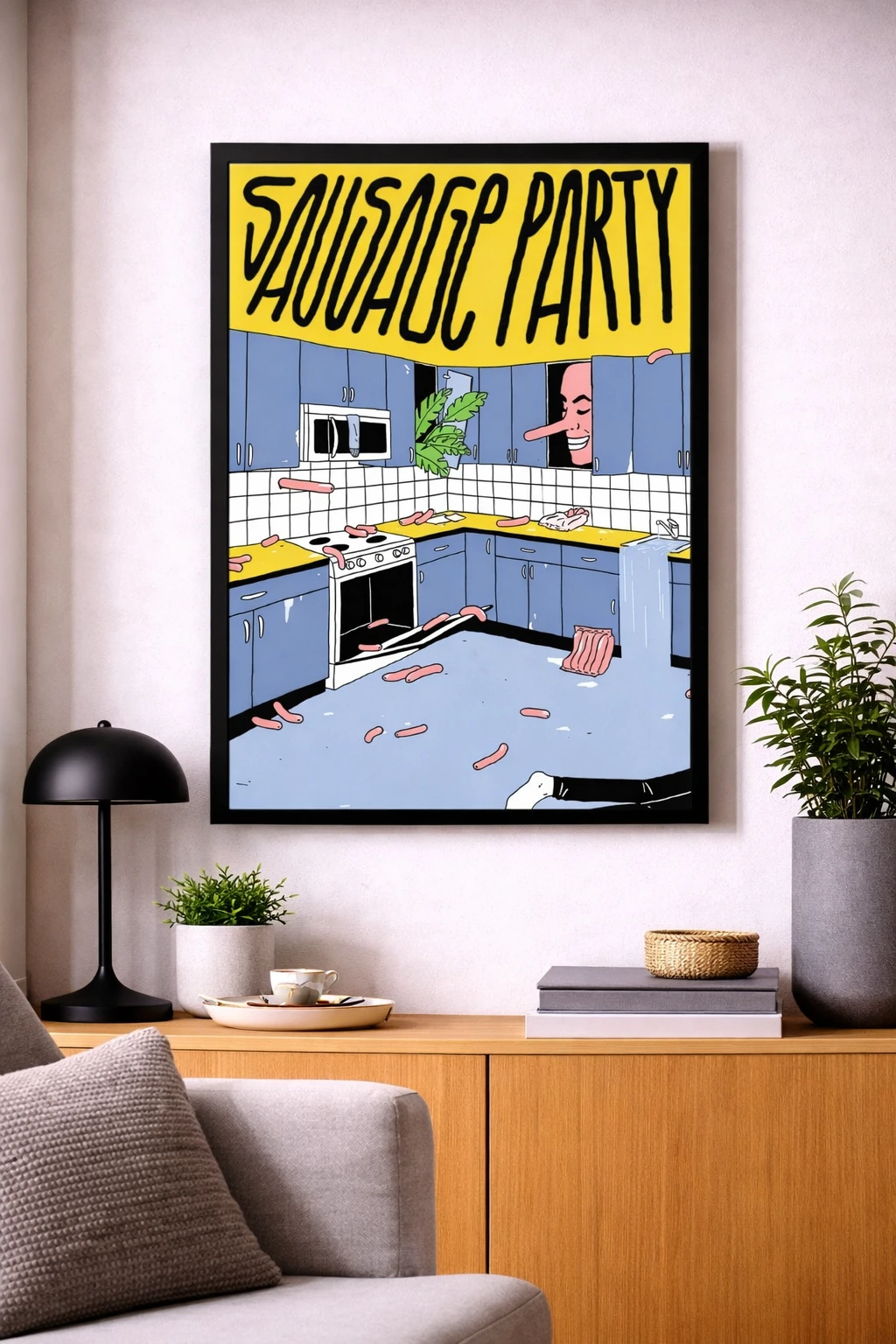 Sausage Party Duvar Tablosu