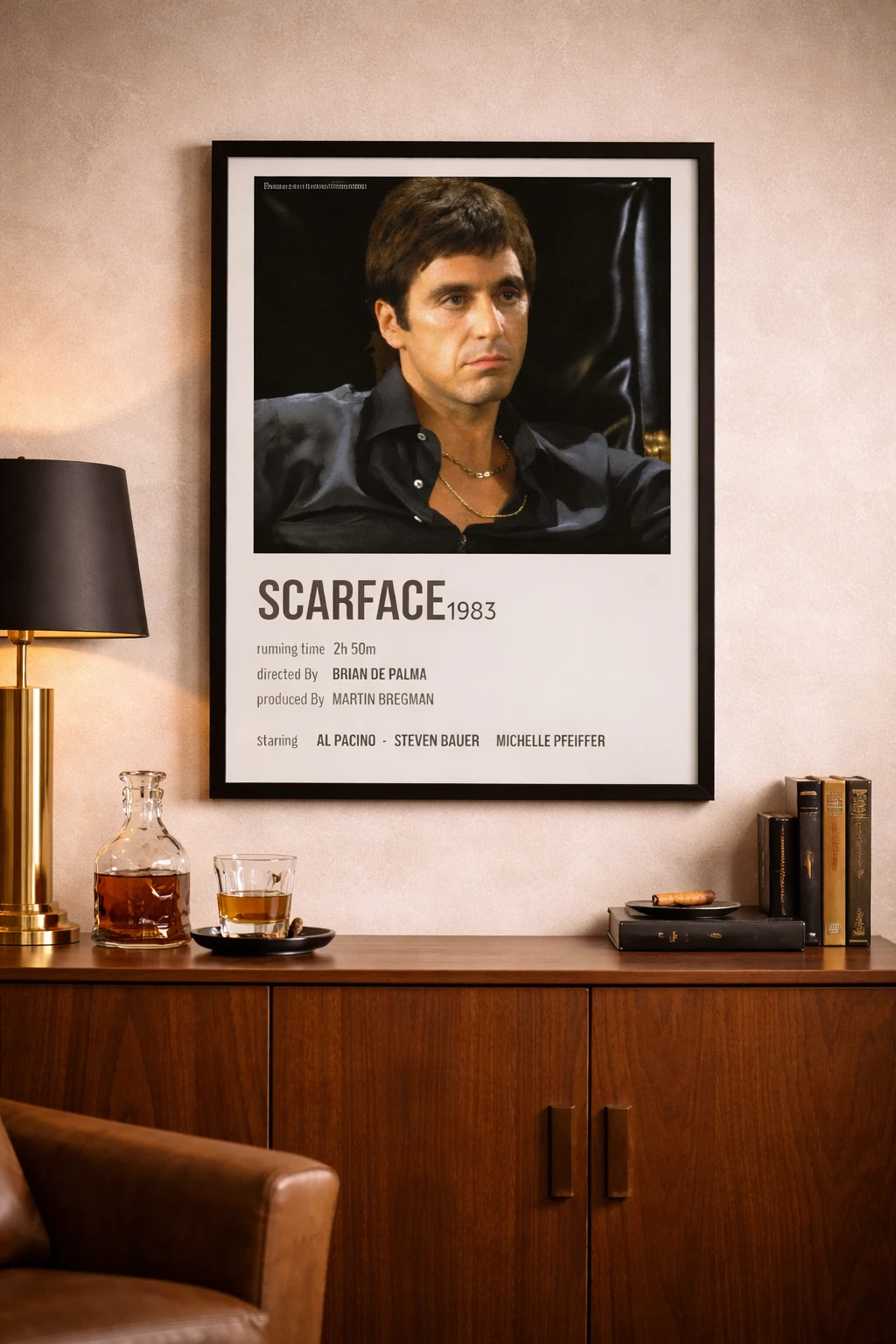 Scarface Duvar Tablosu 2. Fotoğraf