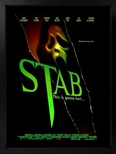 Scream (Stab) Film Duvar Tablosu 1. Fotoğraf