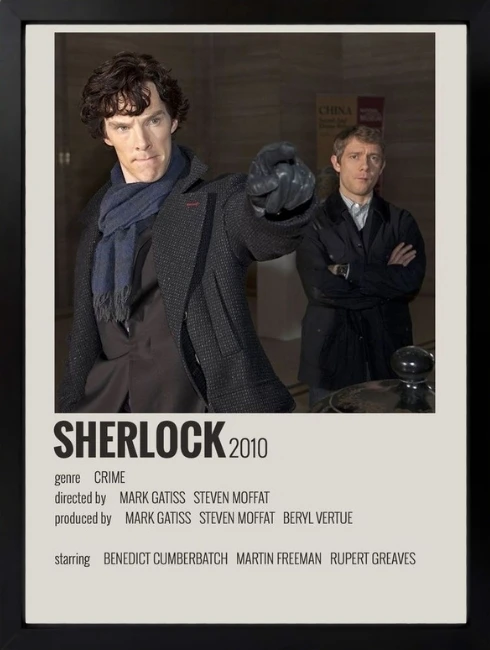 Sherlock Duvar Tablosu 1. Fotoğraf