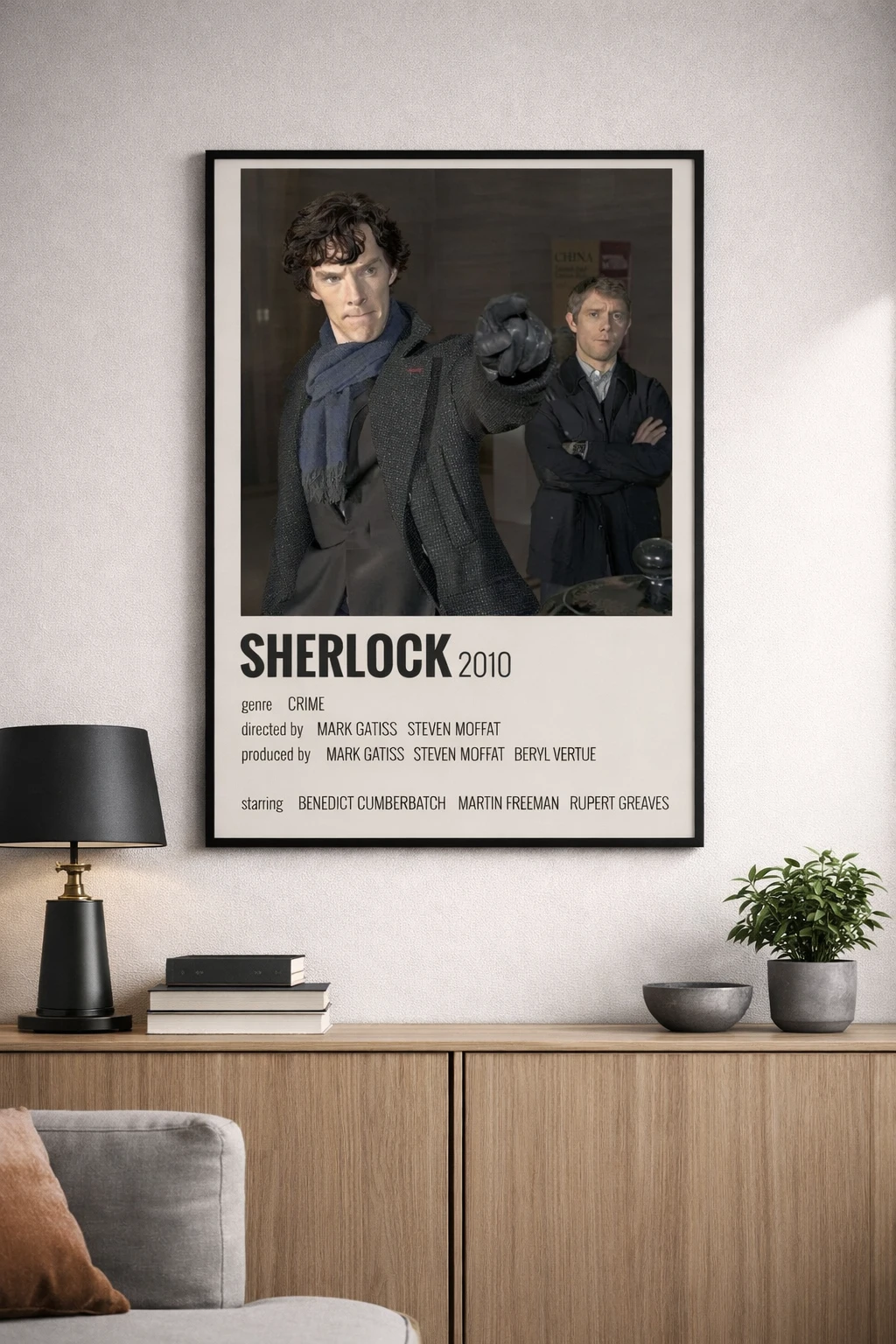 Sherlock Duvar Tablosu 2. Fotoğraf