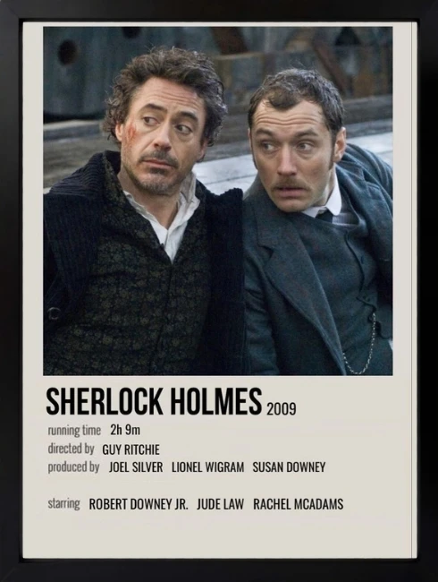 Sherlock Holmes Duvar Tablosu 1. Fotoğraf