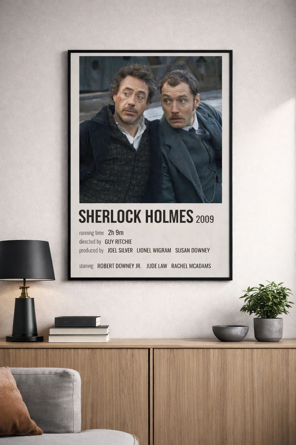 Sherlock Holmes Duvar Tablosu 2. Fotoğraf