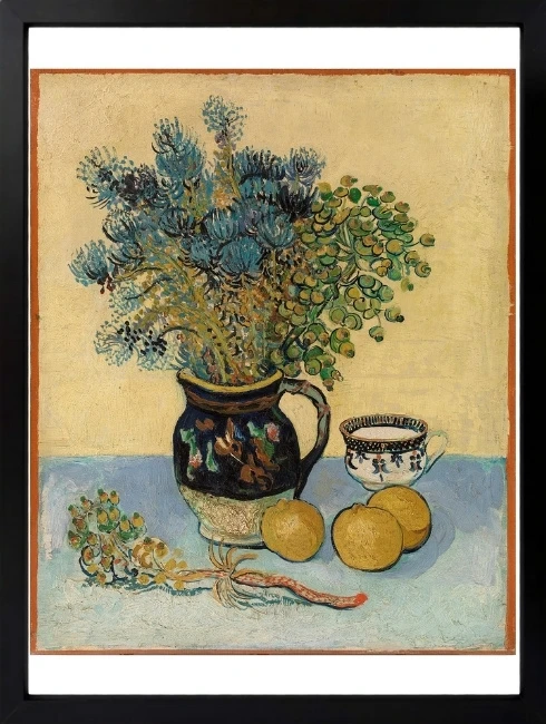 Still Life with Coffee Pot Duvar Tablosu 1. Fotoğraf