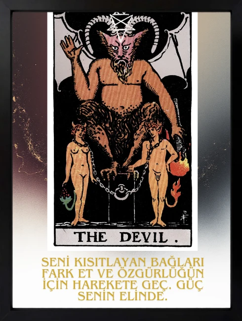 The Devil Duvar Tablosu 1. Fotoğraf