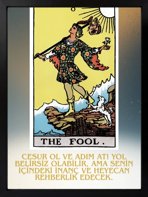 The Fool Duvar Tablosu 1. Fotoğraf